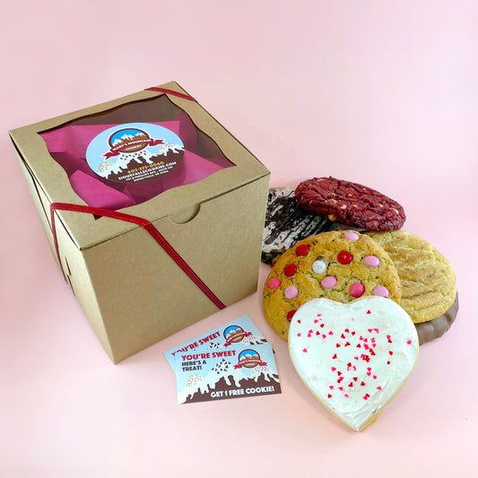 Love Notes Box - 6 Cookies with 2 FREE Cookie Cards